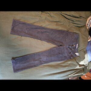 Perfectly Worn In Levis Black Straight